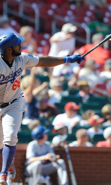 Puig’s 3 homers, 7 RBIs lead Dodgers over Cards 17-4